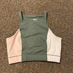 WE over ME cropped top